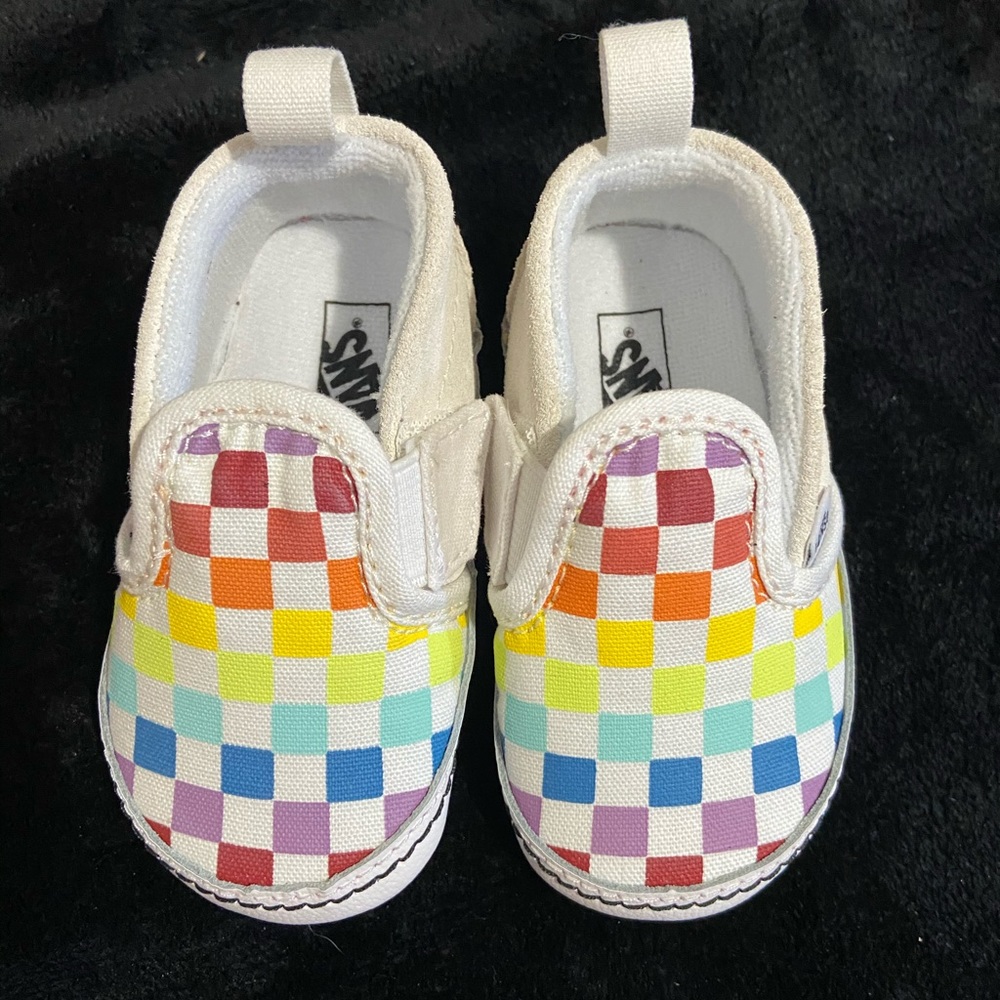 Vans Slip on Crib Shoe